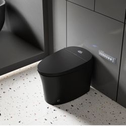 Smart Bidet Toilet - Matte Black