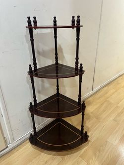 Vintage 4- Tiers Corner Stand