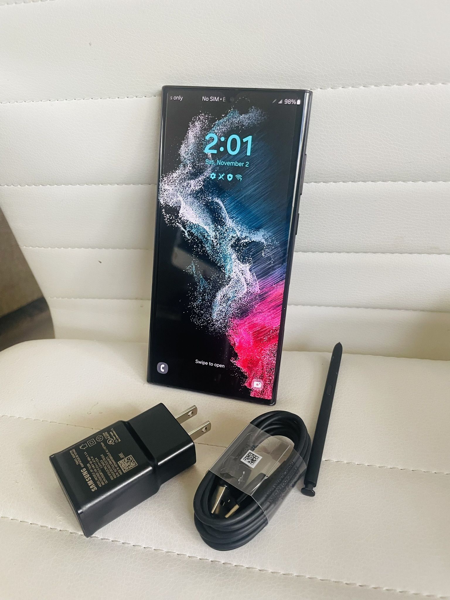Samsung Galaxy S22 Ultra Black 128gb Unlocked (price Is Firm)