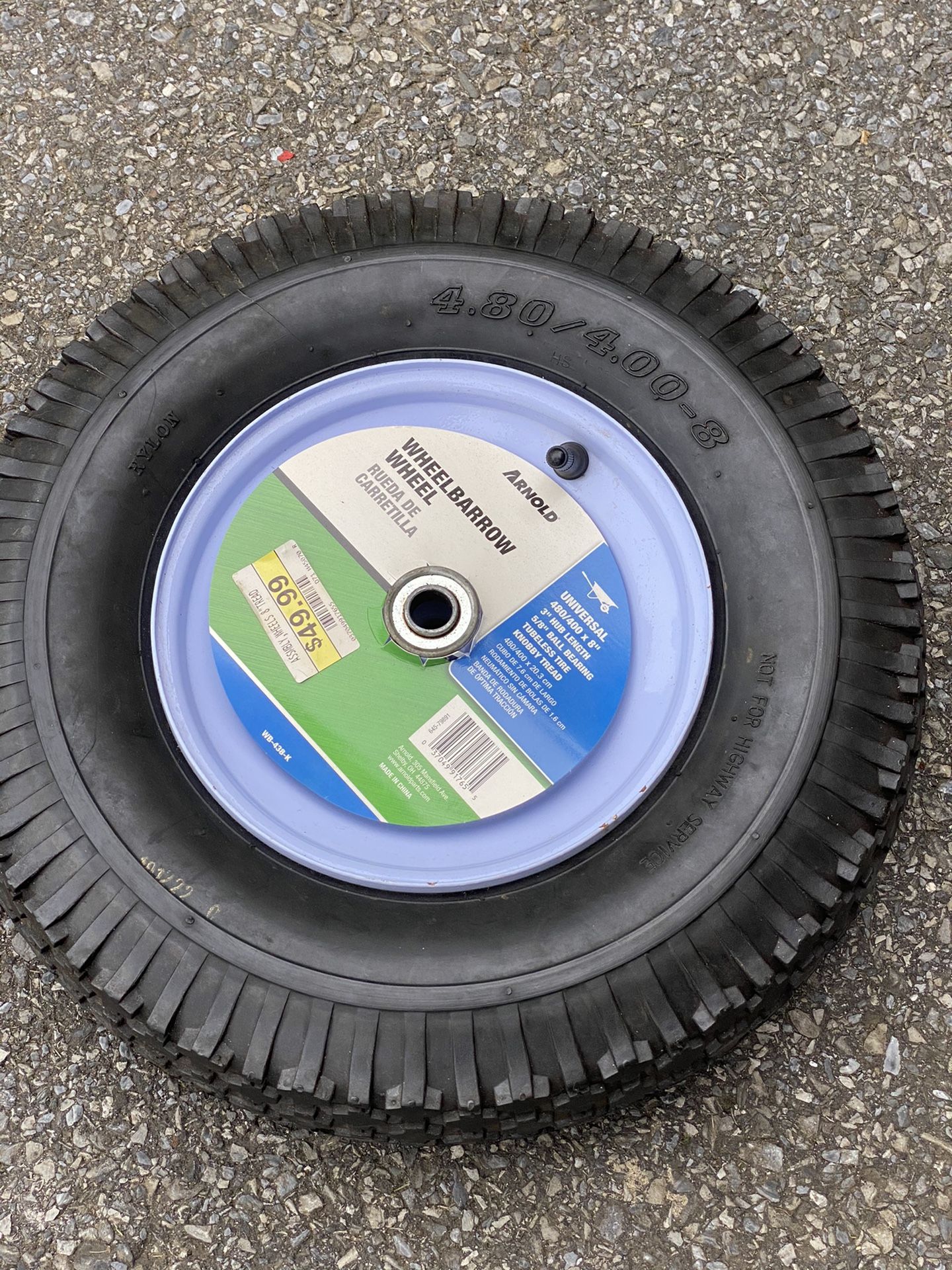 Wheel Barrow Wheel 4.80/4.00-8