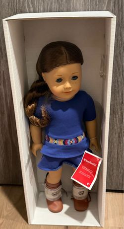 American Girl Saige Doll with Book & Ring – Brand New in Box