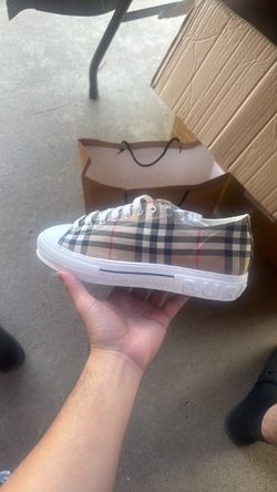 Burberry Vintage Check Low-Top Sneakers