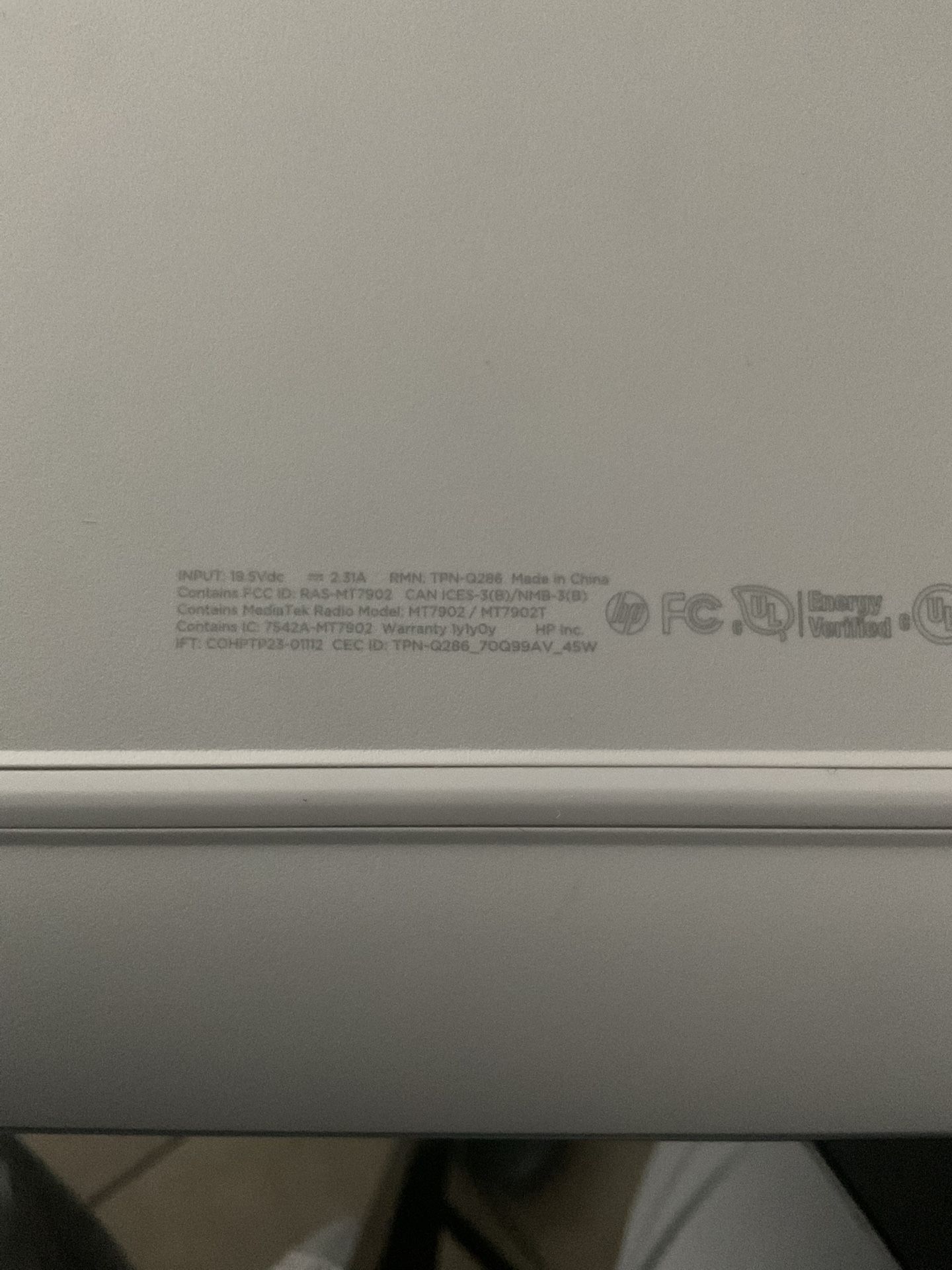 HP TOUCH SCREEN LAPTOP