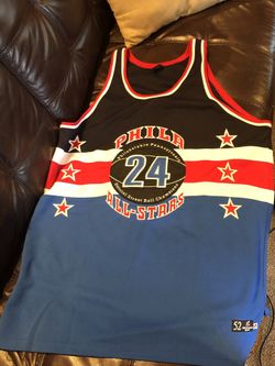PHILA #24 ALL STARS Official StreetBall Champions Jersey Basketball Size 52