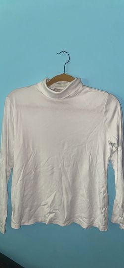 Charter Club white long sleeve turtle kneck