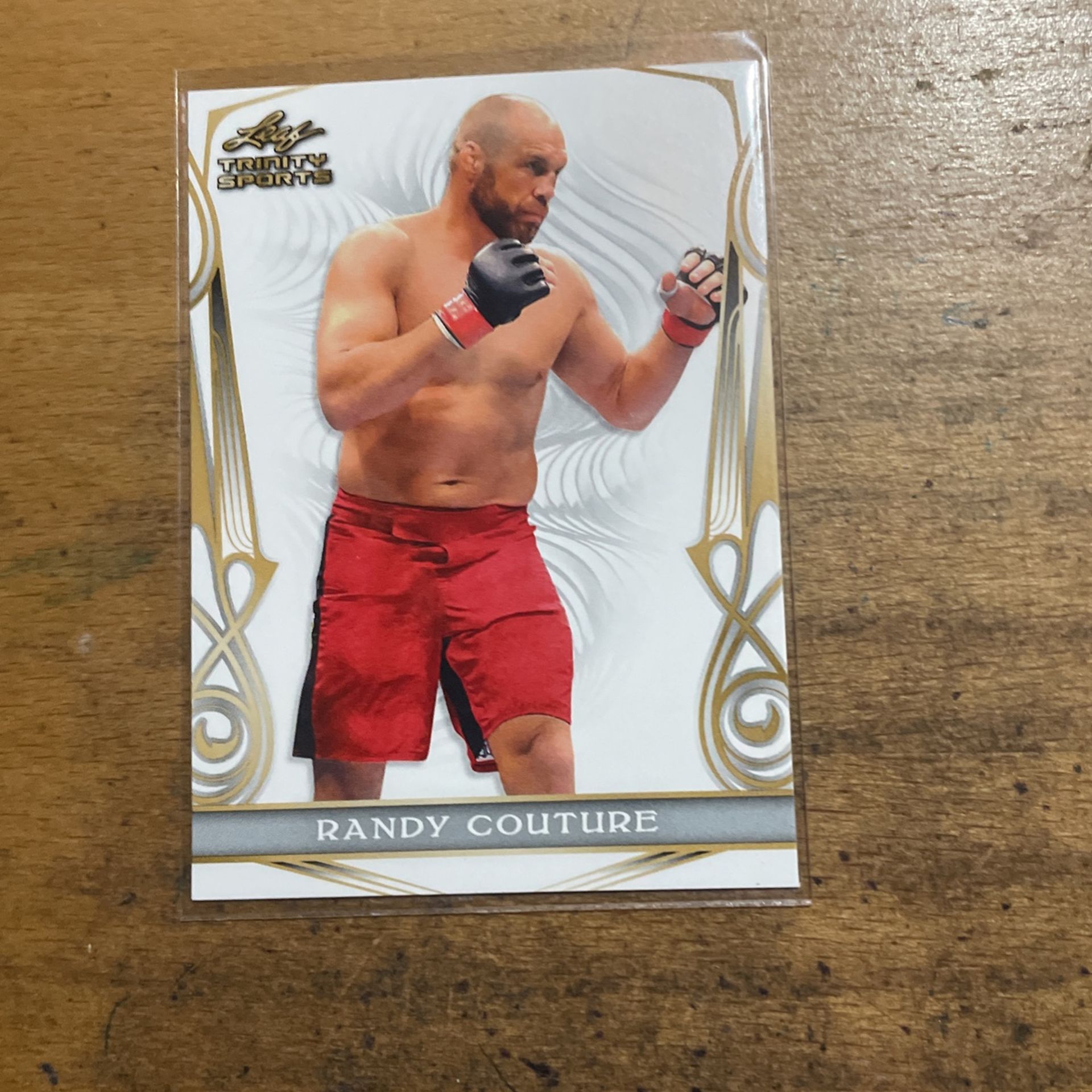 2023 LEAF TRINITY RANDY COUTURE CARD