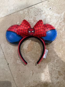 Disney Parks Marvel Spider-Man Ear Headband for Adults