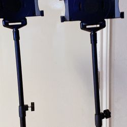 $18 each(ipad tripod stand)7-10 inches stretch out)up to 51”tall tripod stand