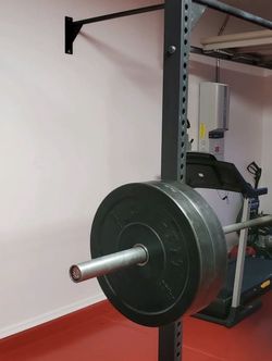 exercise equipment. - “Power TowPull Up BarWorkout Rack” equipo de ejercicio “(Rogue)”