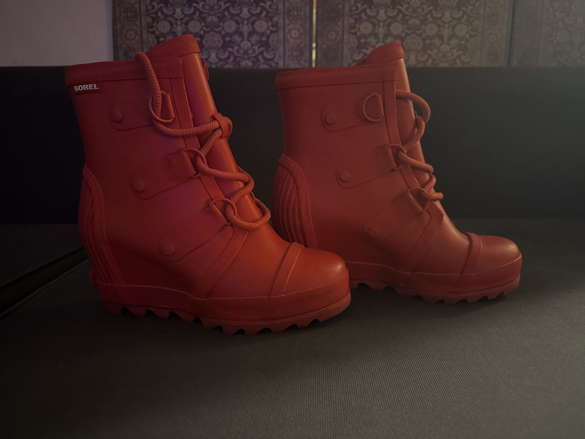 Red Sorel Boots