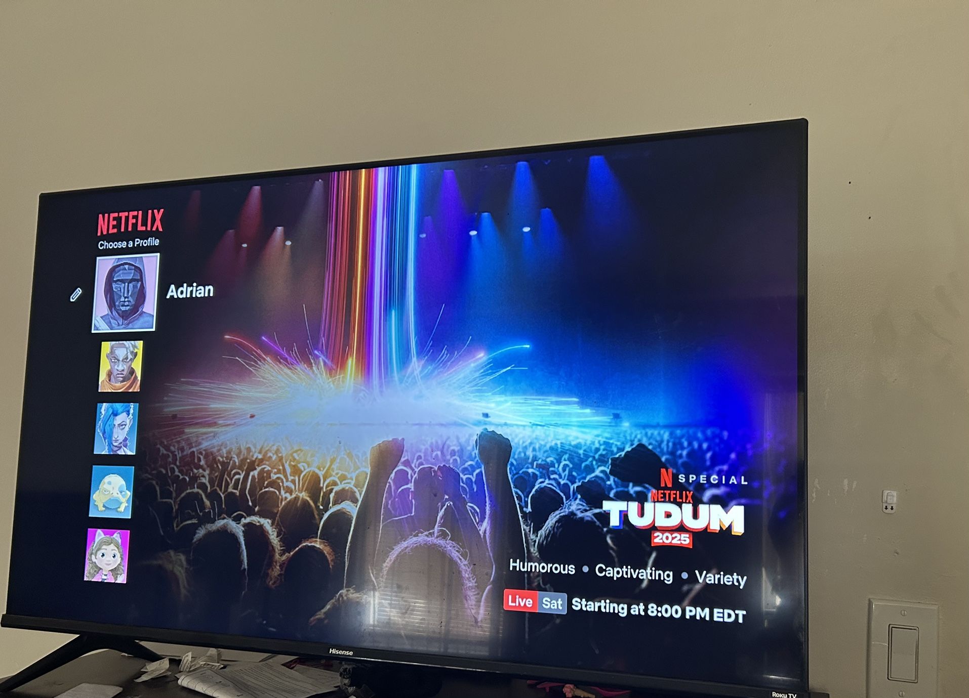 Selling My 43 Inch Hisense Tv