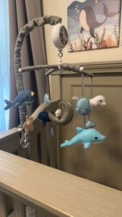 Ocean mobile for crib