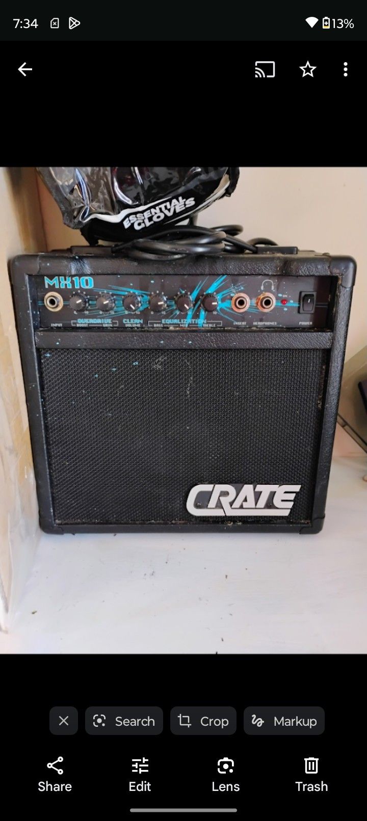 MX 10 Guitar Amp Works Perfect