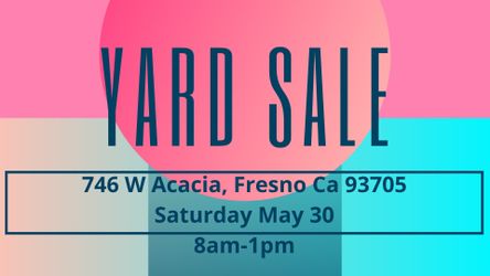 Yard Sale May 30