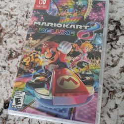 Mariokart 8 Deluxe Brand New Sealed Nintendo Switch Mario Kart