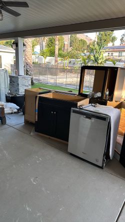 Kitchen cabinets