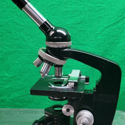 Vintage Monocular microscope