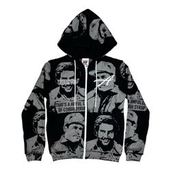 Grey Asaali x A Lot of Cough Syrup (ALCS) Zip-Up Jacket – Size M $250 OR BEST OFFER I CAN NEGOTIATE (READ DESCRIPTION)