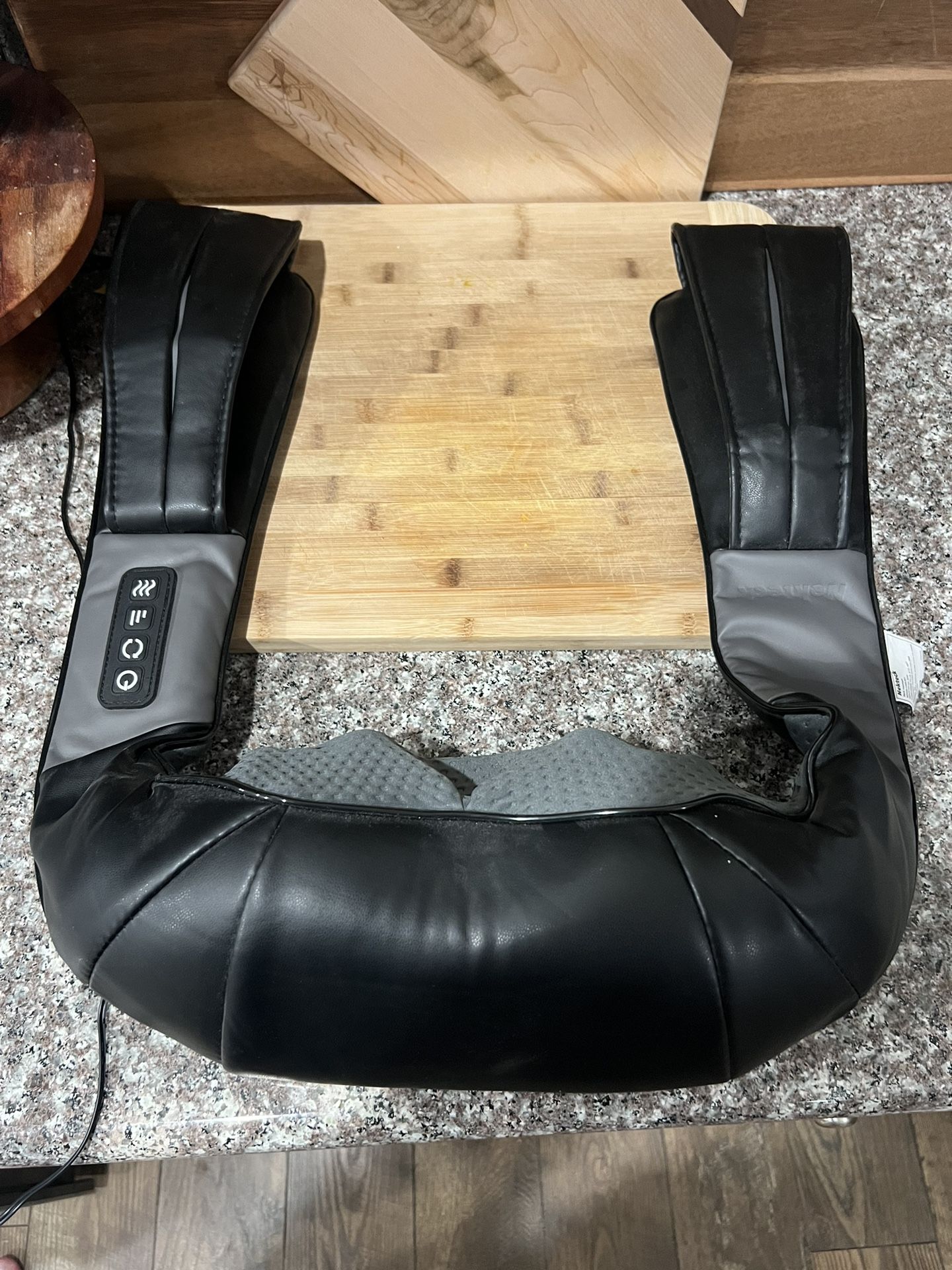 Nekteck Shiatsu Neck & Back Massager - Heat, Deep Kneading - Home Or Office,