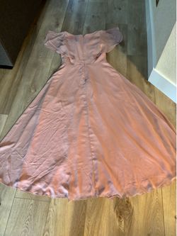 Pinkish color dress