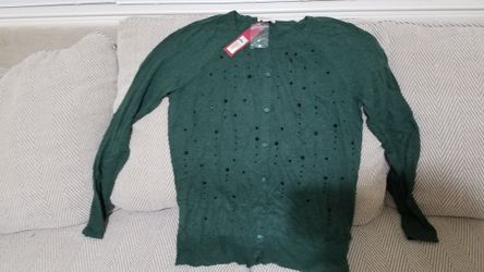 Women cardigan size L new with tags
