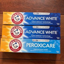 Arm&hammer toothpaste $2/each