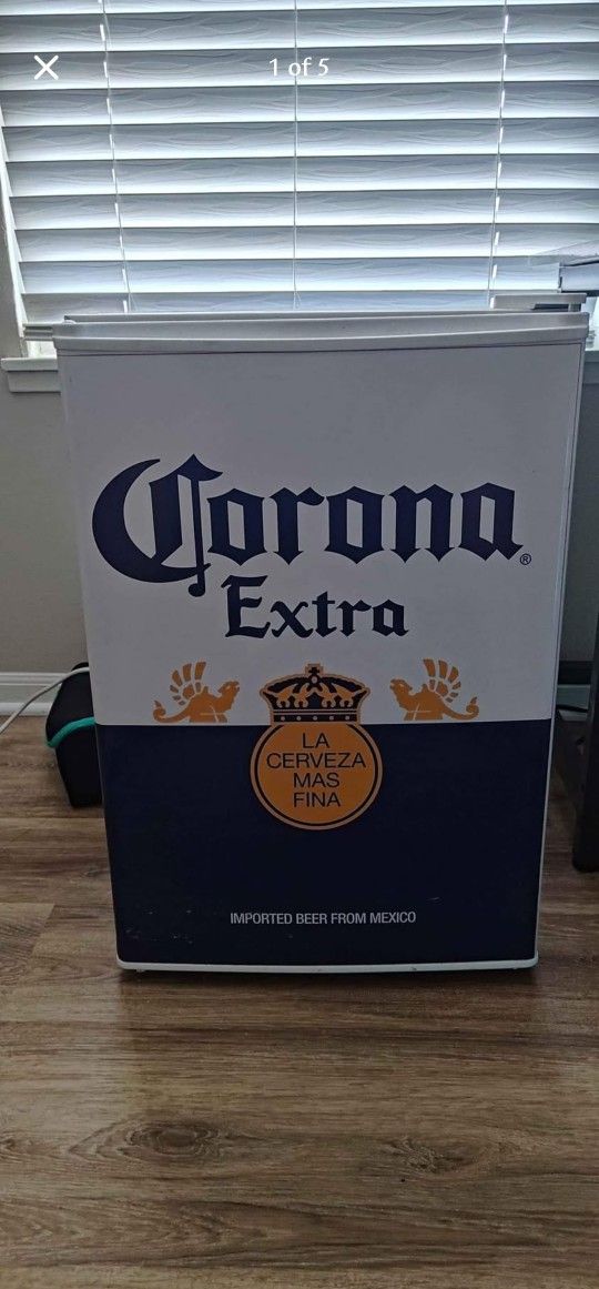 Corona extra mini fridge