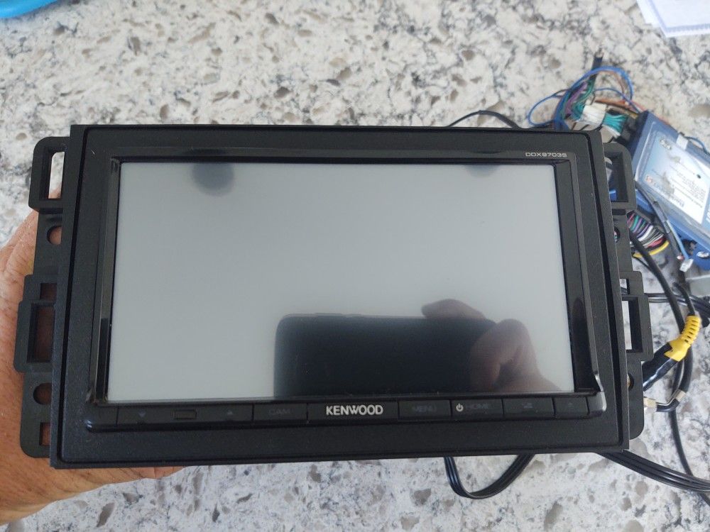 Kenwood radio, monitor and DVD player
