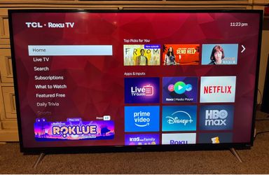 TCL 55” Roku Smart TV