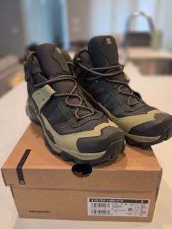 SALOMON X ULTRA 4 MID GTX HIKING BOOTS SIZE 9