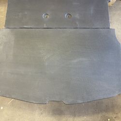 2020 and Up Ford Explorer Police Utility Spare Tire Cargo Trunk Cover 2pcs Ebony 