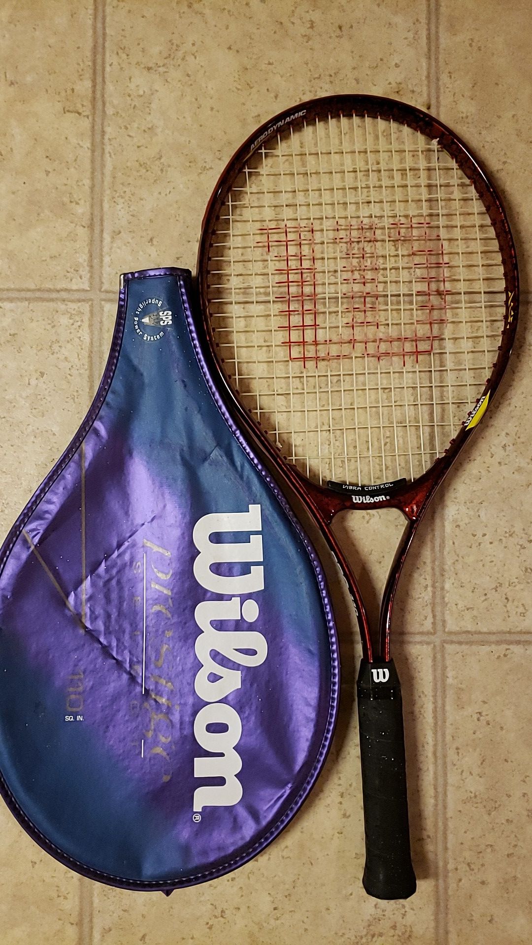 Wilson pro 110 tennis racket