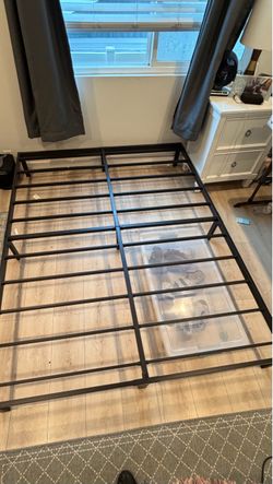 Queen size metal frame