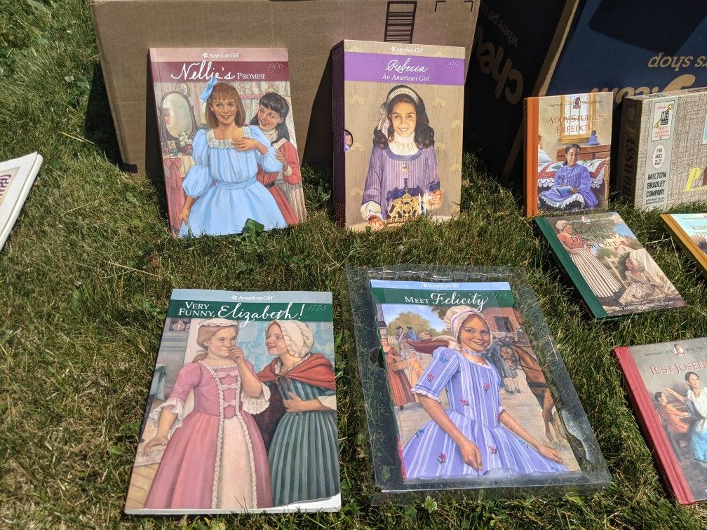 American Girl Doll Book Lot Rebecca Nellie Elizabeth Felicity Molly Kirsten Addy Josefina