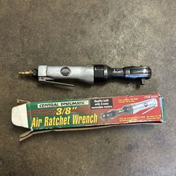Central Pneumatic, Air Ratchet Wrench 3/8