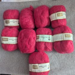 Vintage Mohair Yarn New