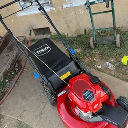 Toro 22 In.  Recycler  SmartStow  Briggs & Stratton  High Wheel  FWD Gas Walk Behind  Self  Propelled  Lawn Mower  