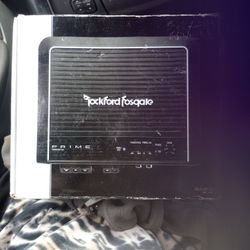 BRAND NEW IN BOX Rockford Fosgate Amp