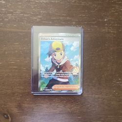 Pokémon Destined Rivals #221 Ethan’s Adventure Card