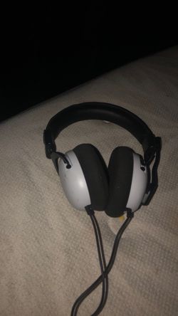 Wired Over-Ear Headphones Black and White