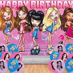 Bratz Doll Birthday Banner 