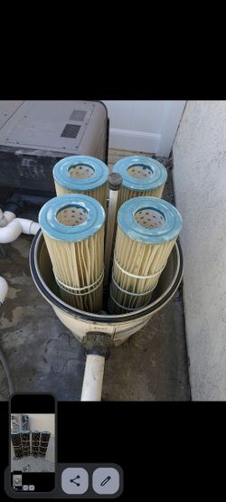 Pool Filter Cleaning