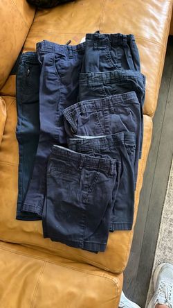 Boys blue uniform bottoms