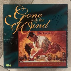 Vintage GONE WITH THE WIND Board Game- COMPLETE & NEVER USED