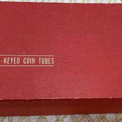 Vintage - 5 Color-Keyed Coin Tubes/Money Sorter - MMC