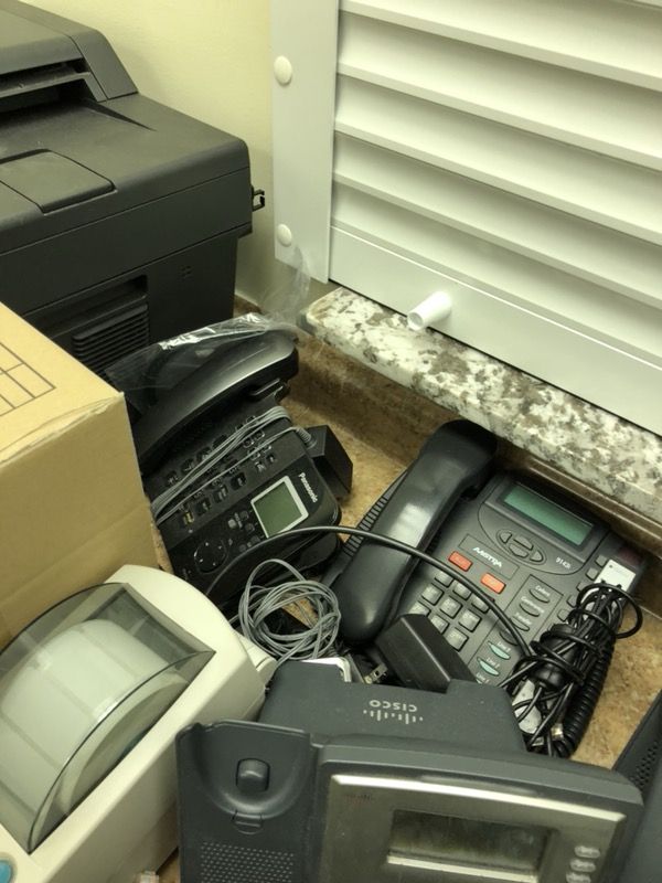 IP Office Phones work Cat 5 or 6