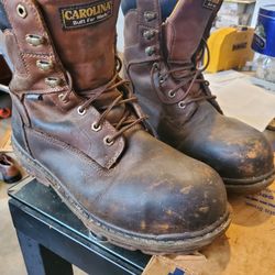 Carolina  Men Work Boots Size 11D.