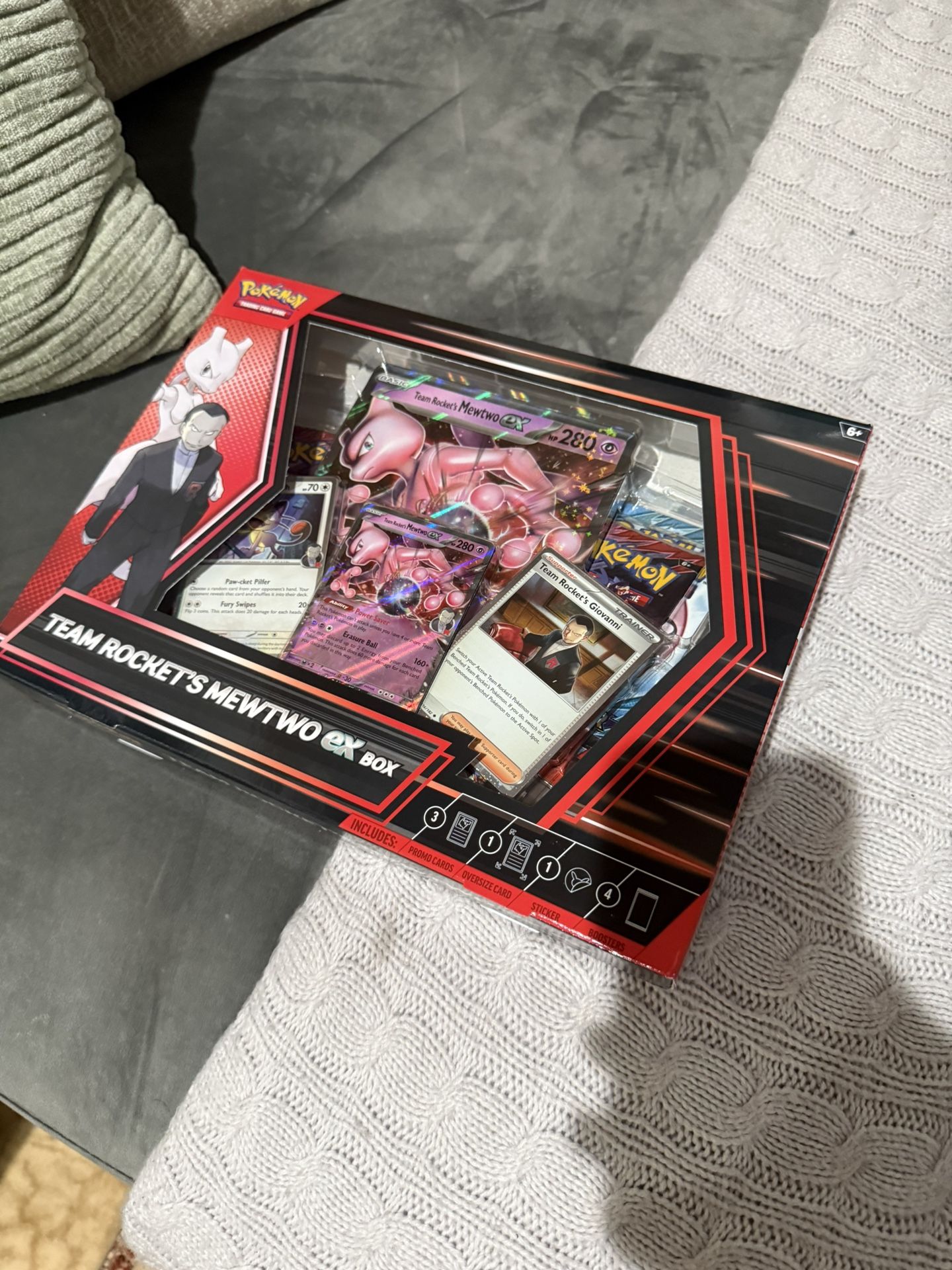Team Rockets Mewtwo EX BOX