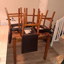 Marble Top Dinning Set 