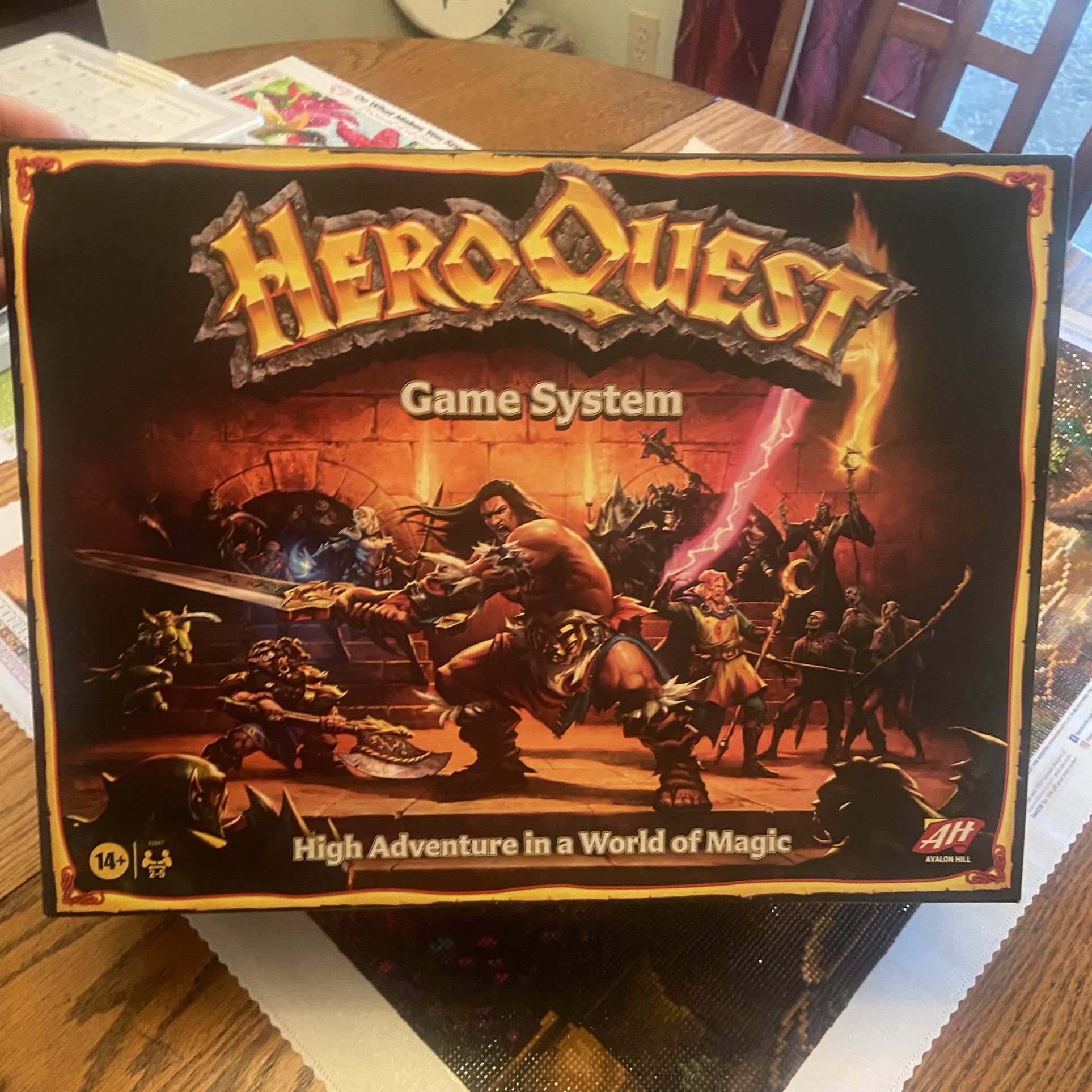 Hero’s Quest Board Game